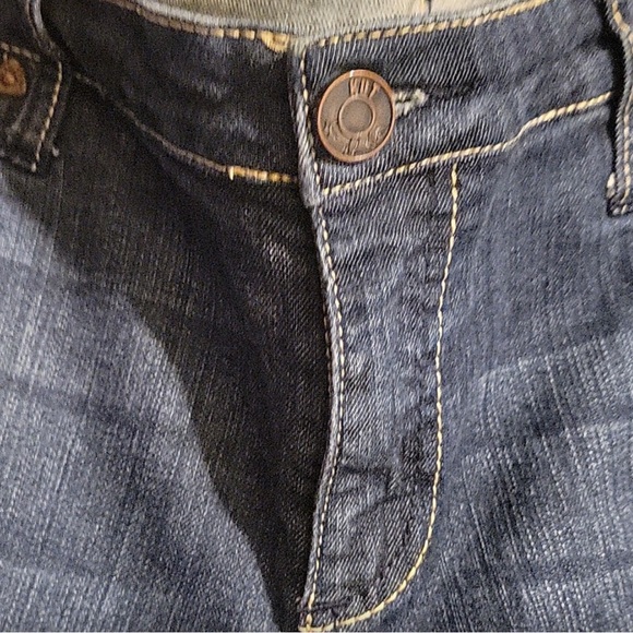 KUT FROM THE KLOTH Nathalie High Rise Flap Pocket Denim Blue Jean Size 10 - Picture 6 of 11